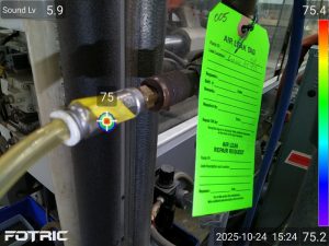 acoustic scanning on a hose